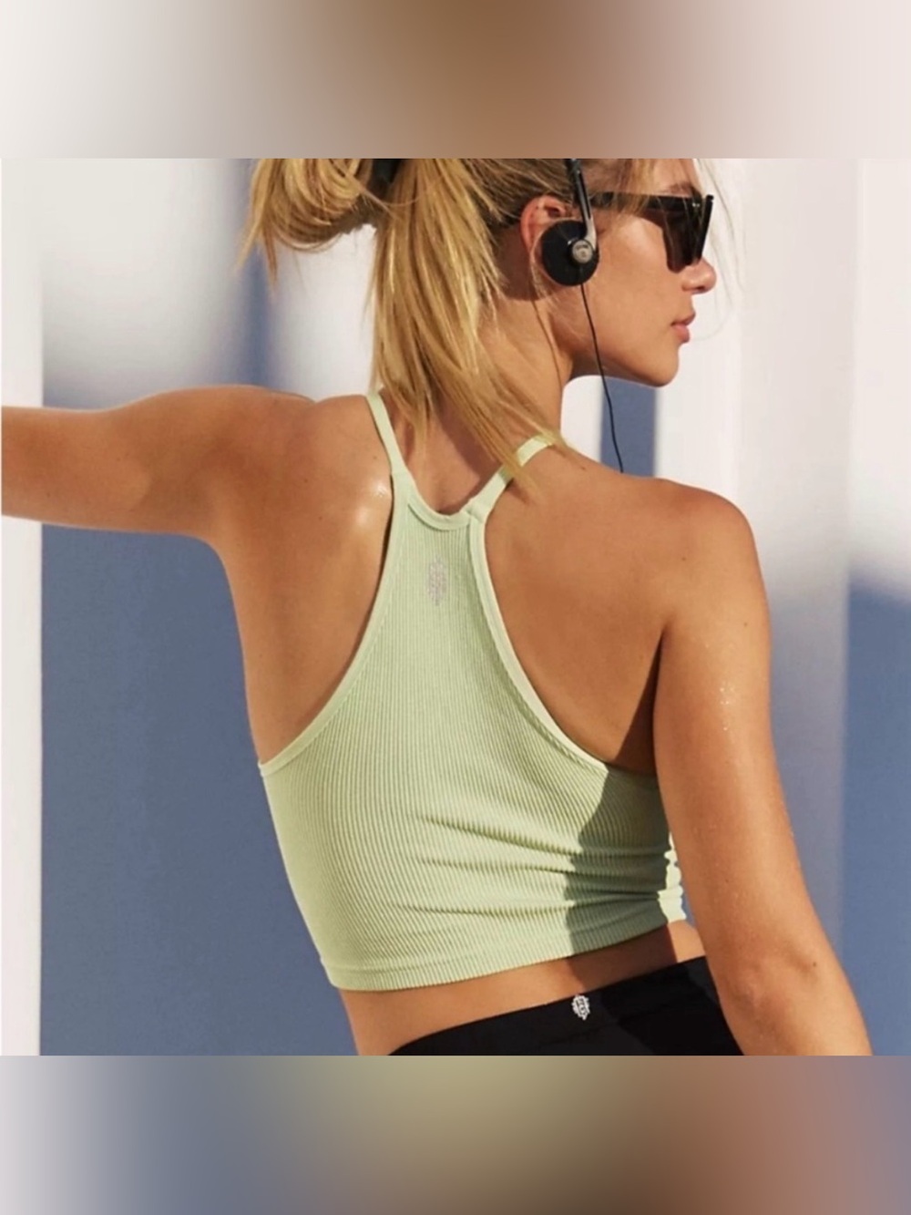NWOT FP Movement Happiness Runs Crop Tank - Picture 1 of 12